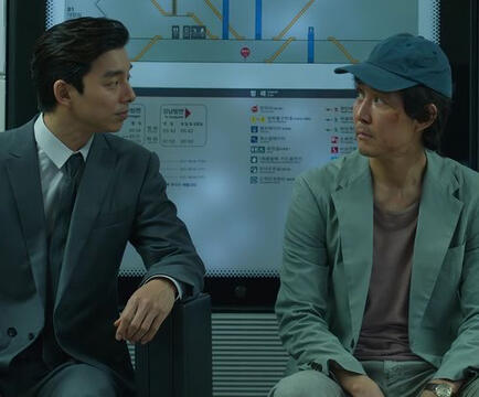 Seong Gi-hun x recruiter (Squid Game)